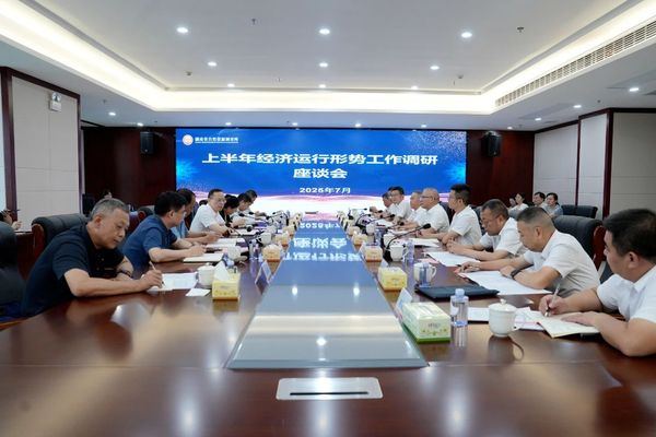 谈文胜到资源所开展上半年经济运行形势工作调研